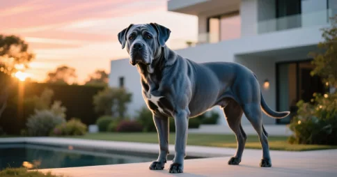 caracteristicas del poderoso perro mastin italiano o cane corso