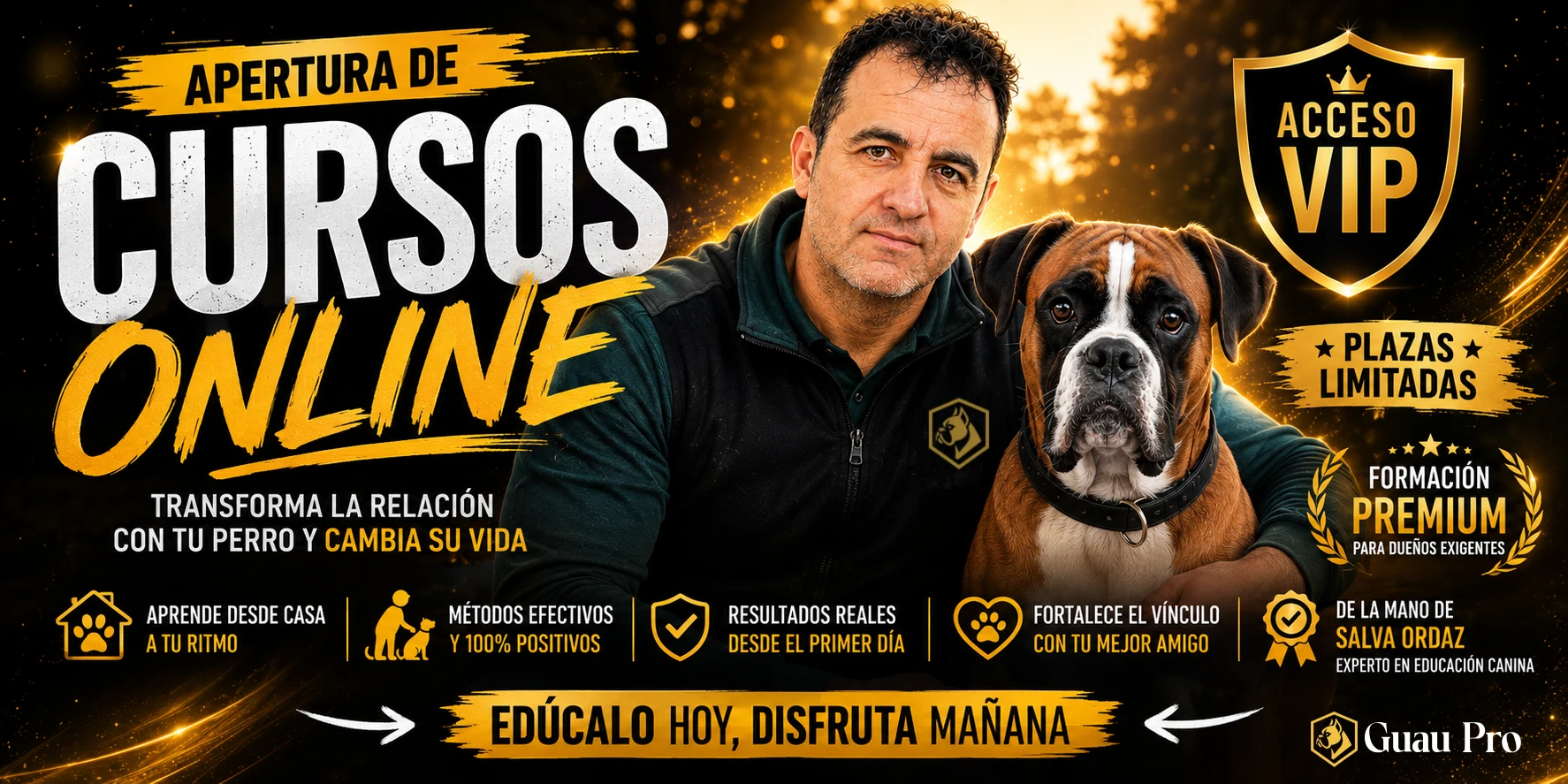 salva ordaz adiestrador canino