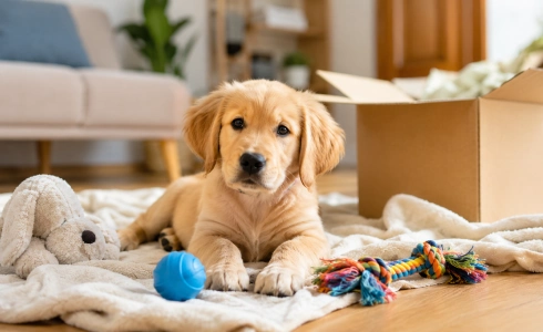 regalo para alguien con un cachorro nuevo