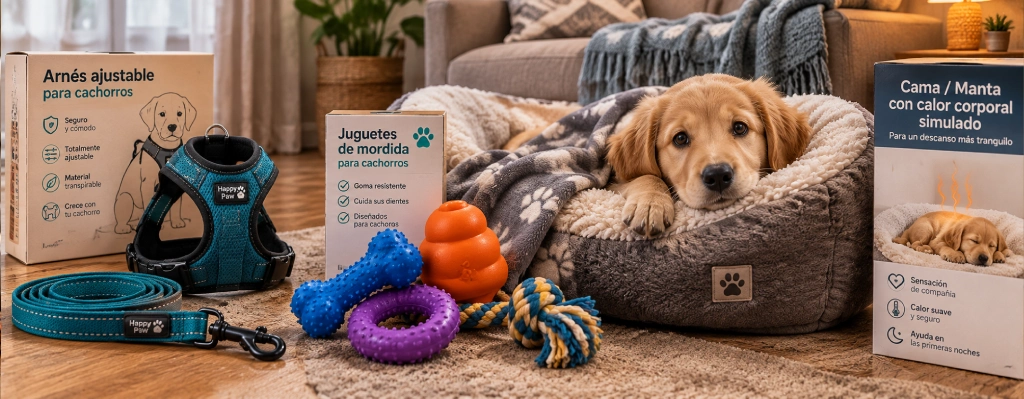 regalos útiles para cachorros